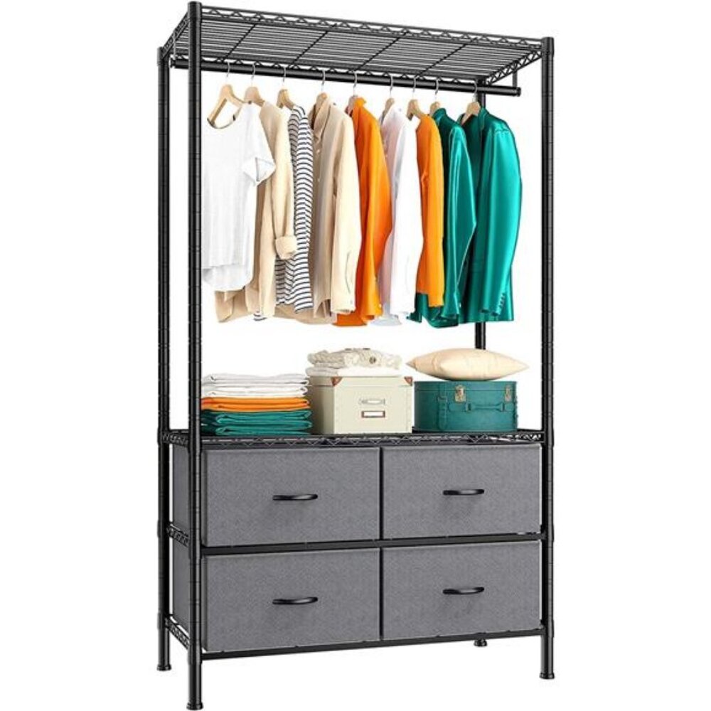 Clothes Rack, Clothing Racks for Hanging Clothes Rack Heavy Duty Clothing Rack